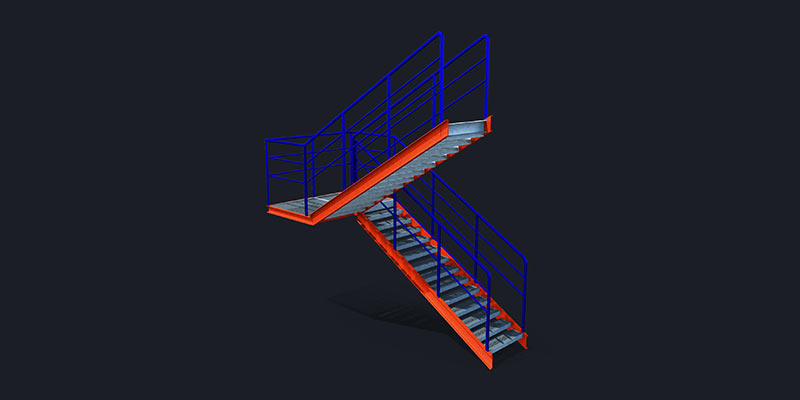 Konstrukční práce a výroba: Schodiště a zábradlí Konstrukční práce a výroba: Schodiště a zábradlí